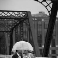 Rainy Day on the Blue Bridge